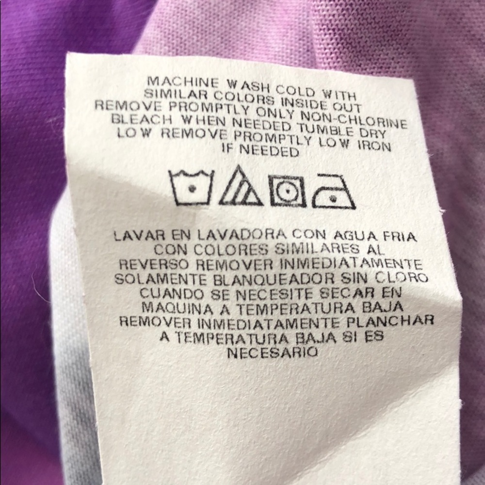 Stranded Purple & Turquoise NWT Racerback Tank - Picture 4 of 5
